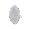 Sterling Silver 'Lilac Maya Mystique' Jade Ring (Guatemala)