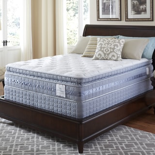 Serta Perfect Sleeper Majestic Retreat Super Pillowtop Cal King-size Mattress and Foundation Set