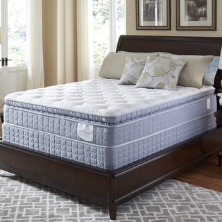 (^_-) Serta Perfect Sleeper Luminous Super Pillowtop California King-size Mattress and Foundation Set