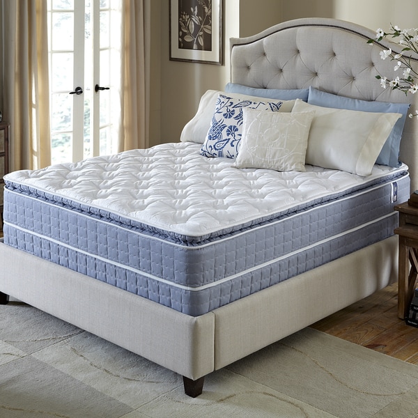 Serta Revival Pillowtop Queensize Mattress and Foundation Set