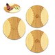 MLB National League 'Homerun!' Bamboo Round Cutting Board