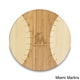 MLB National League 'Homerun!' Bamboo Round Cutting Board