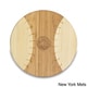 MLB National League 'Homerun!' Bamboo Round Cutting Board