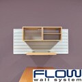 Flow Wall White/Maple Decor Starter Set
