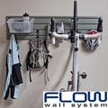 Flow Wall Silver/Clear Flow Anywhere Vertical Bike Starter Set