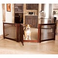 Primetime Petz Wooden 360-degree 3-panel Configurable Pet Gate