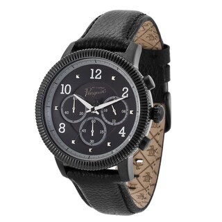 Original Penguin Men's 'Dino' Black Dial Chronograph Watch
