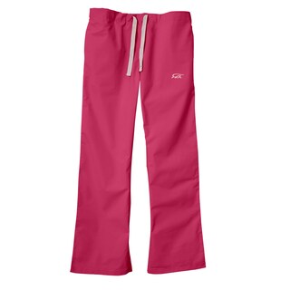 IguanaMed Women's Power Pink Classic Bootcut Scrub Pants
