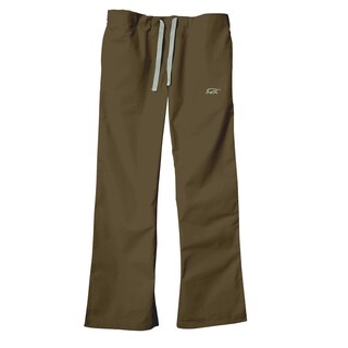 IguanaMed Women's Sienna Brown Classic Bootcut Scrub Pants