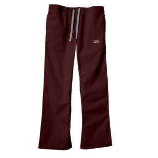 IguanaMed Women's Wine Classic Bootcut Scrub Pants