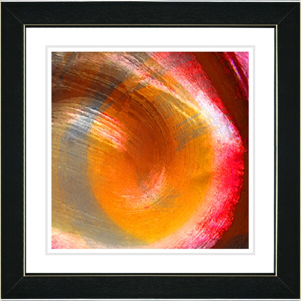 Studio Works Modern 'Orange Crush' Framed Print