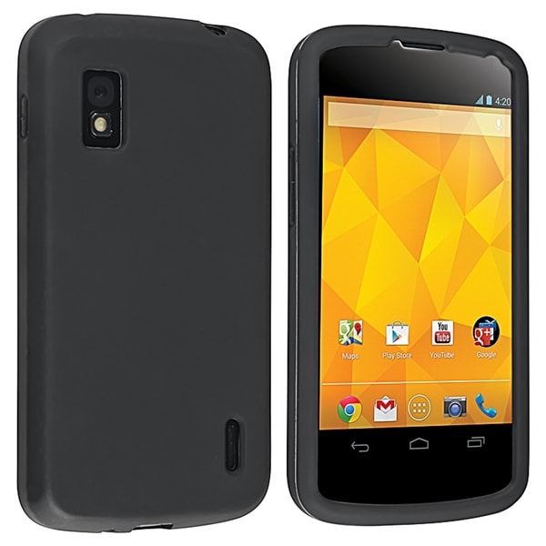 BasAcc Black Skin Case for LG Nexus 4 E960