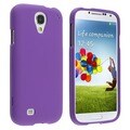 BasAcc Purple Rubber Coated Case for Samsung Galaxy S IV/ S4 I9500