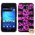 BasAcc Pink Leopard/ Fishbone Case for Samsung Galaxy S II Attain i777