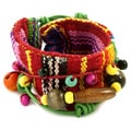 Handcrafted Cotton 'Joy and Prosperity' Bracelet (Guatemala)