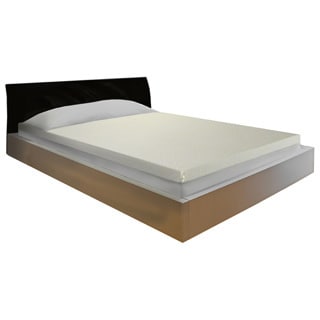 Comfort Dreams Lifestyle Collection Relief 3-inch Gel-infused Memory Foam Topper with Cover