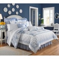 Laura Ashley Sophia Cotton 4-piece Comforter Set and Euro Sham Separates