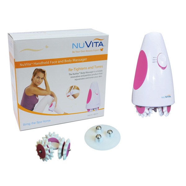 NuVita Handheld Face and Body Cellulite Reducer Massager