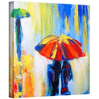 Susi Franco 'Downpour' Gallery-Wrapped Canvas