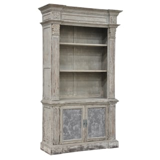 Chael Distressed Pine Bookcase