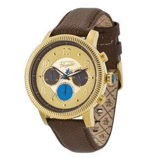 Original Penguin Men's 'Dino' Gold Dial Chronograph Watch