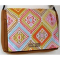 Handmade Medium Geometric Sante Fe Messenger Bag