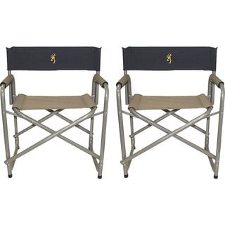 Browning 2 Pack Director's Chairs