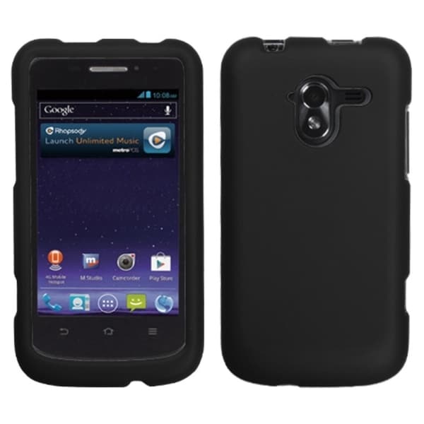 INSTEN Black Phone Case Cover for ZTE N9120 Avid 4G