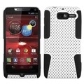 BasAcc White/ Black Case for Motorola XT907 Droid Razr M