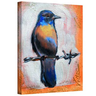 Susi Franco 'Bird on a Wire' Gallery-Wrapped Canvas