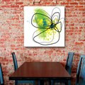 Jan Weiss 'Citron Petals ' Gallery-Wrapped Canvas