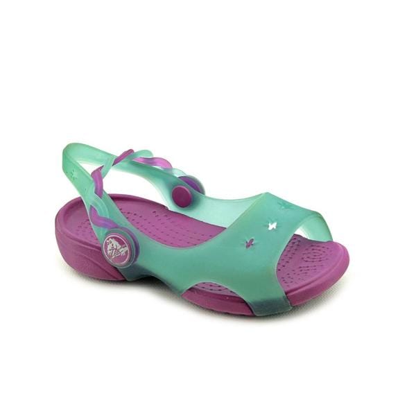 Crocs Girl (Toddler)'s 'Emelina' Rubber Sandals (Size 6 ) - Overstock ...