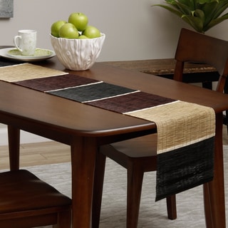 Table Africa)   (South Striped table south  africa Shopping  runners Overstockâ„¢ Runner Brown