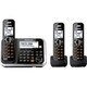 Panasonic KX-TG6843B DECT 6.0 1.90 GHz Cordless Phone - Black
