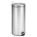 Honey-Can-Do 30-liter Stainless Steel Step Trash Can with Bucket