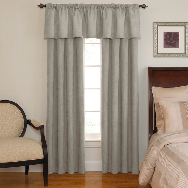 Sound Asleep Room-Darkening Grey Curtain Collection