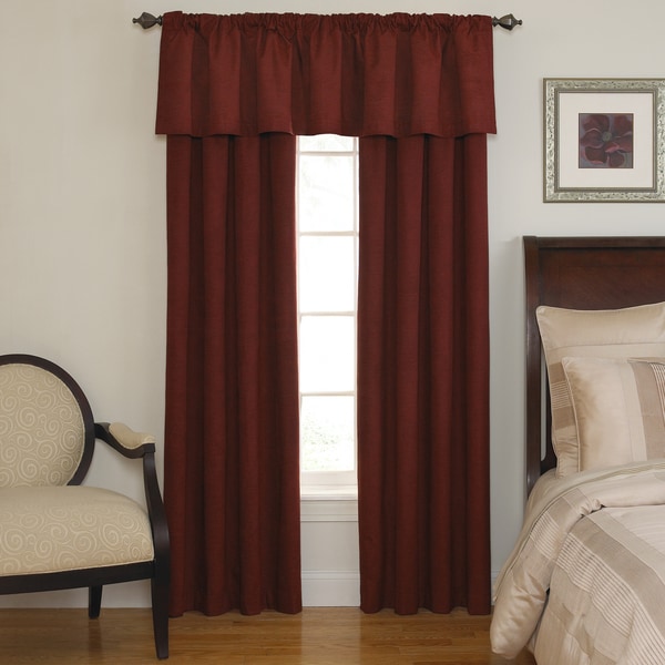 Sound Asleep Room-Darkening Sangria Curtain Collection