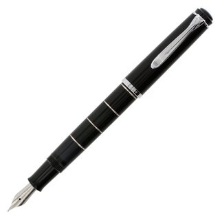 Pelikan M215 Black Lacquer CT Fountain Pen Fine Nib