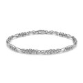 14K White Gold 1/2ct TDW Diamond Bracelet (H-I, I1-I2)