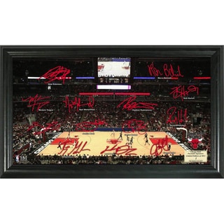 Highland Mint NBA Chicago Bulls Signature Court Frame
