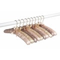 Whitmor Earthtone Satin Padded Blouse Hangers (Set of 20)