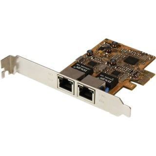 StarTech.com Dual Port Gigabit PCI Express Server Network Adapter Car