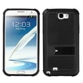 BasAcc Black Case with Stand for Samsung Galaxy Note II/ 2 N7100