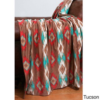 Paco Printed Microplush 50x60-inch Throw