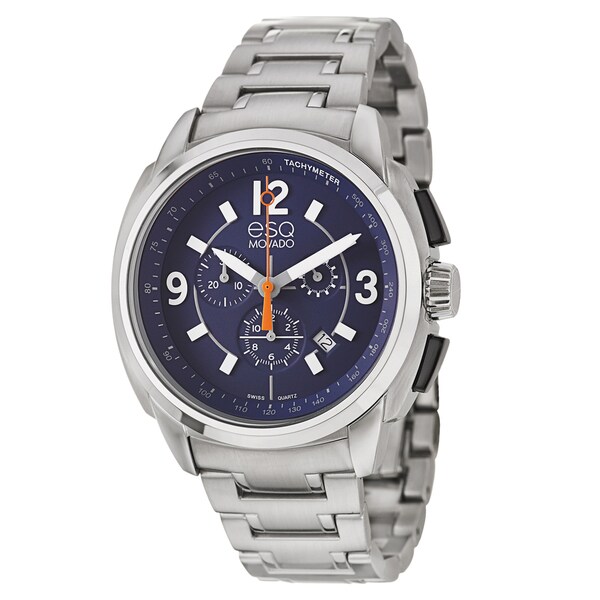 ESQ by Movado Men's 'Excel' Stainless Steel Chronograph Watch