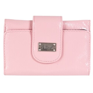 Kenneth Cole 'Reaction' Pink Tri-fold Clutch Wallet