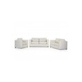 Helsinki Genuine Leather Three, Two and One-seater Suite
