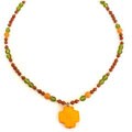 Every Morning Design Yellow Turquoise Magnesite Cross