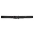Nicole Miller Men's 'Uptown' Black Italian Leather Belt