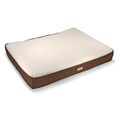 Poochplanet Tendercare Therapeutic Foam Pet Bed-Large-Brown